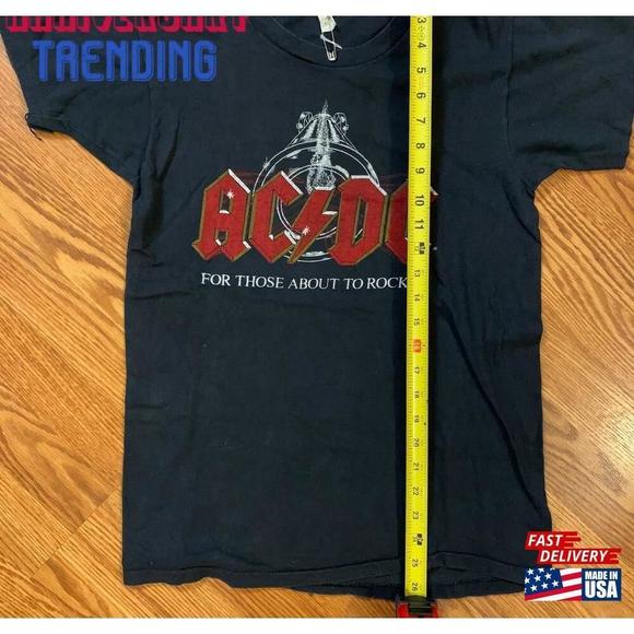 Shirts | 1982 Ac Dc Single Stitch Concert Tour Shirt Classic | Poshmark